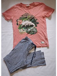 122/128 H&M póló + Alive nadrág szett 
