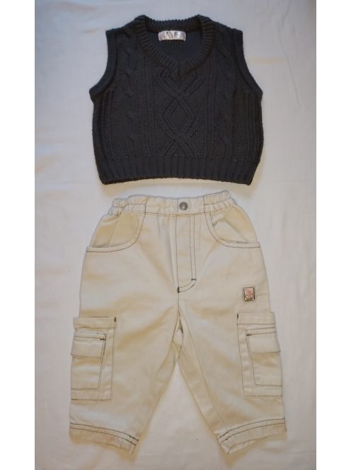 68-as F&F mellény + Esprit nadrág